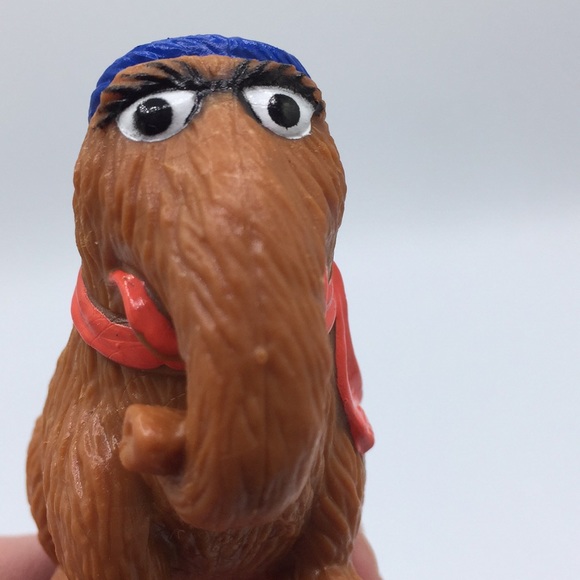 Sesame Street Snuffleupagus Applause PVC Figure Snuffy Vintage 1980's - Picture 8 of 9